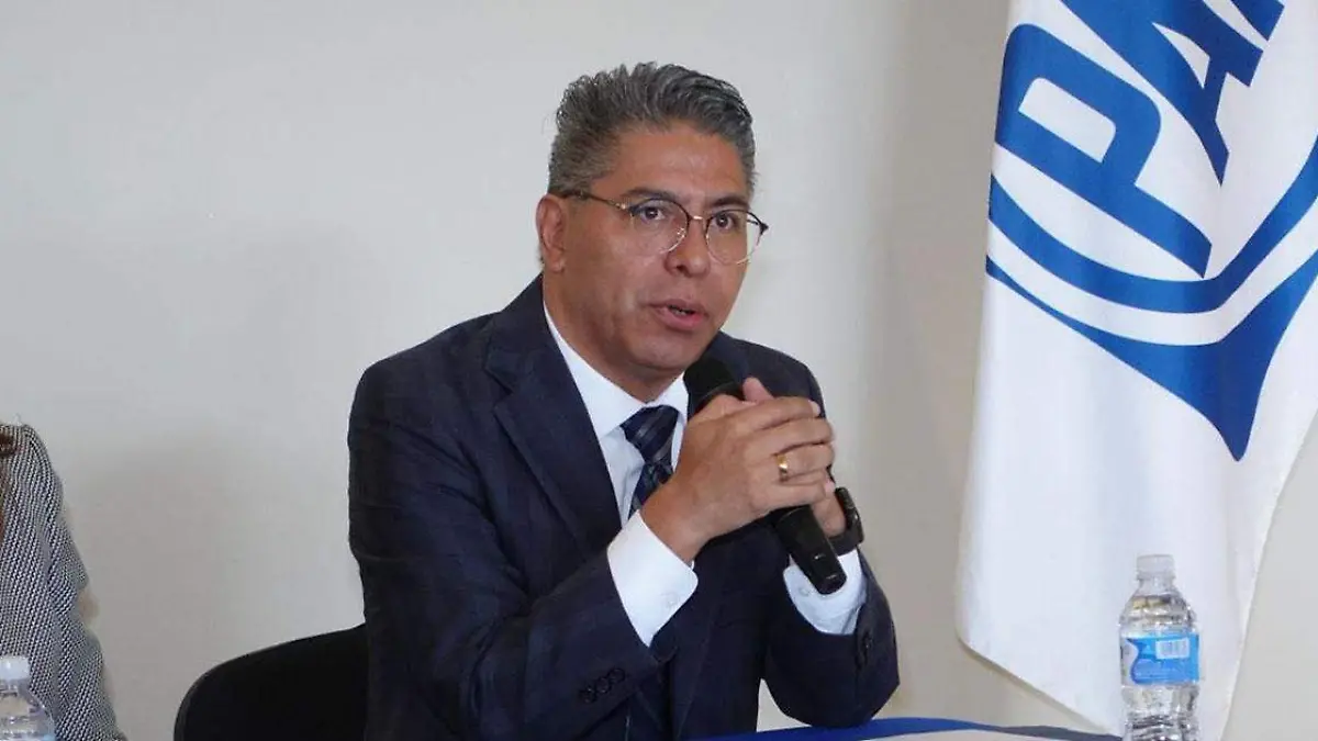 El Secretario General del PAN, Marcos Castro Martínez